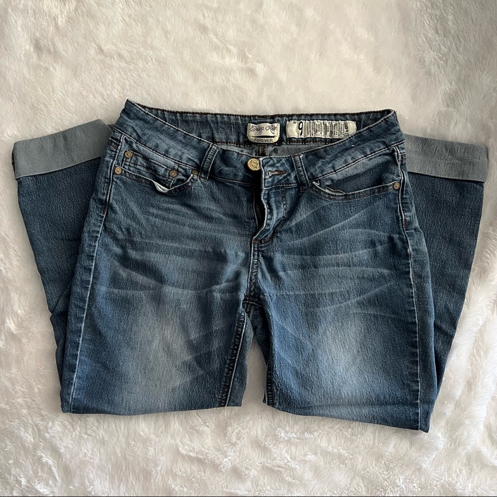 Blue Jean Capris